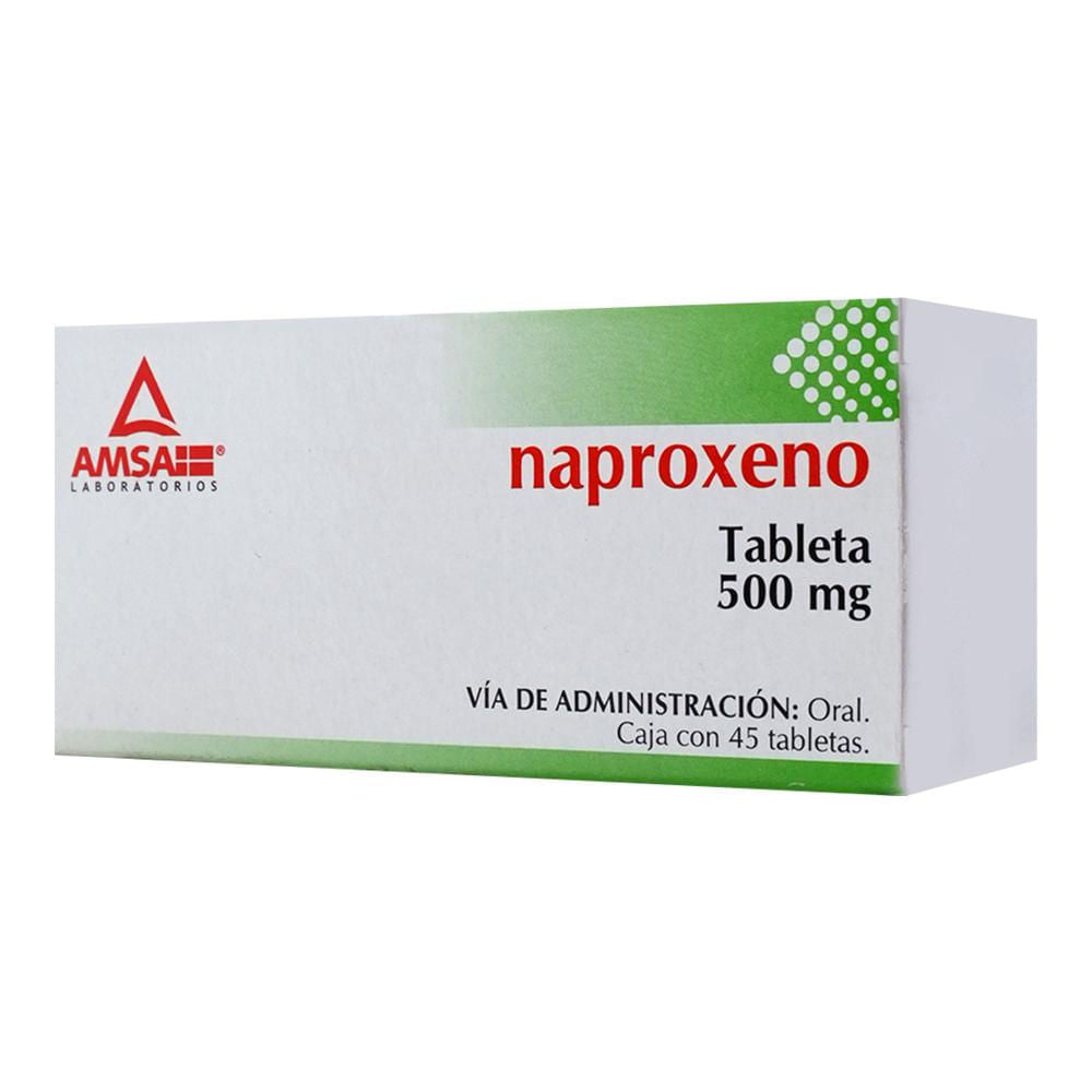Ams Naproxeno 500 Mg Tab 45